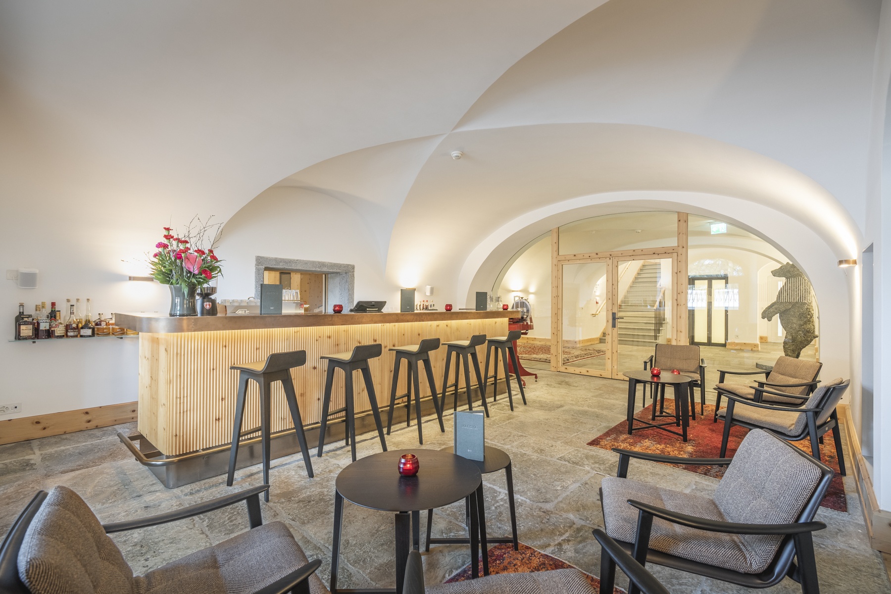 Lounge il Suler und Bar Parkhotel Margna