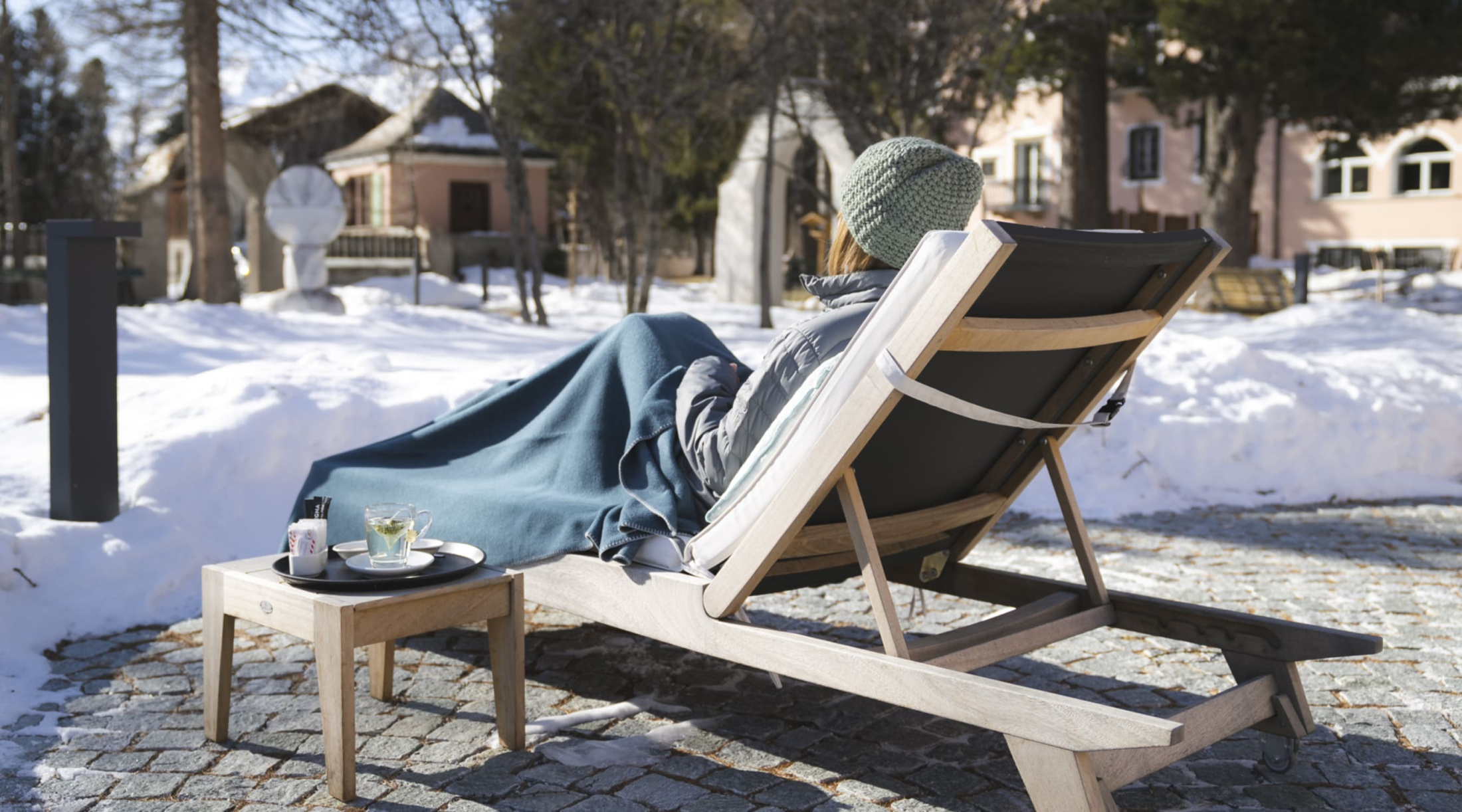 Parkhotel Margna Terrassa Winter