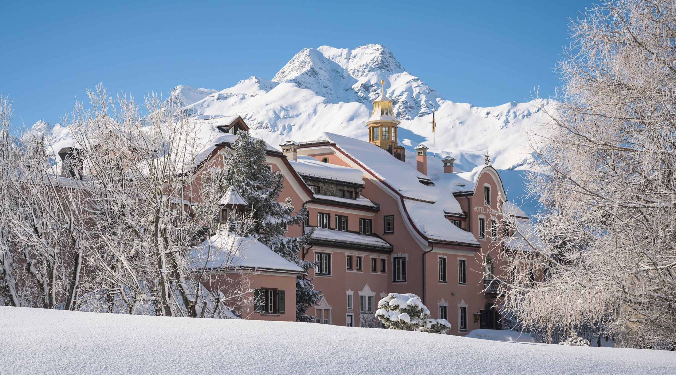 Aussen winter parkhotel margna sils 02